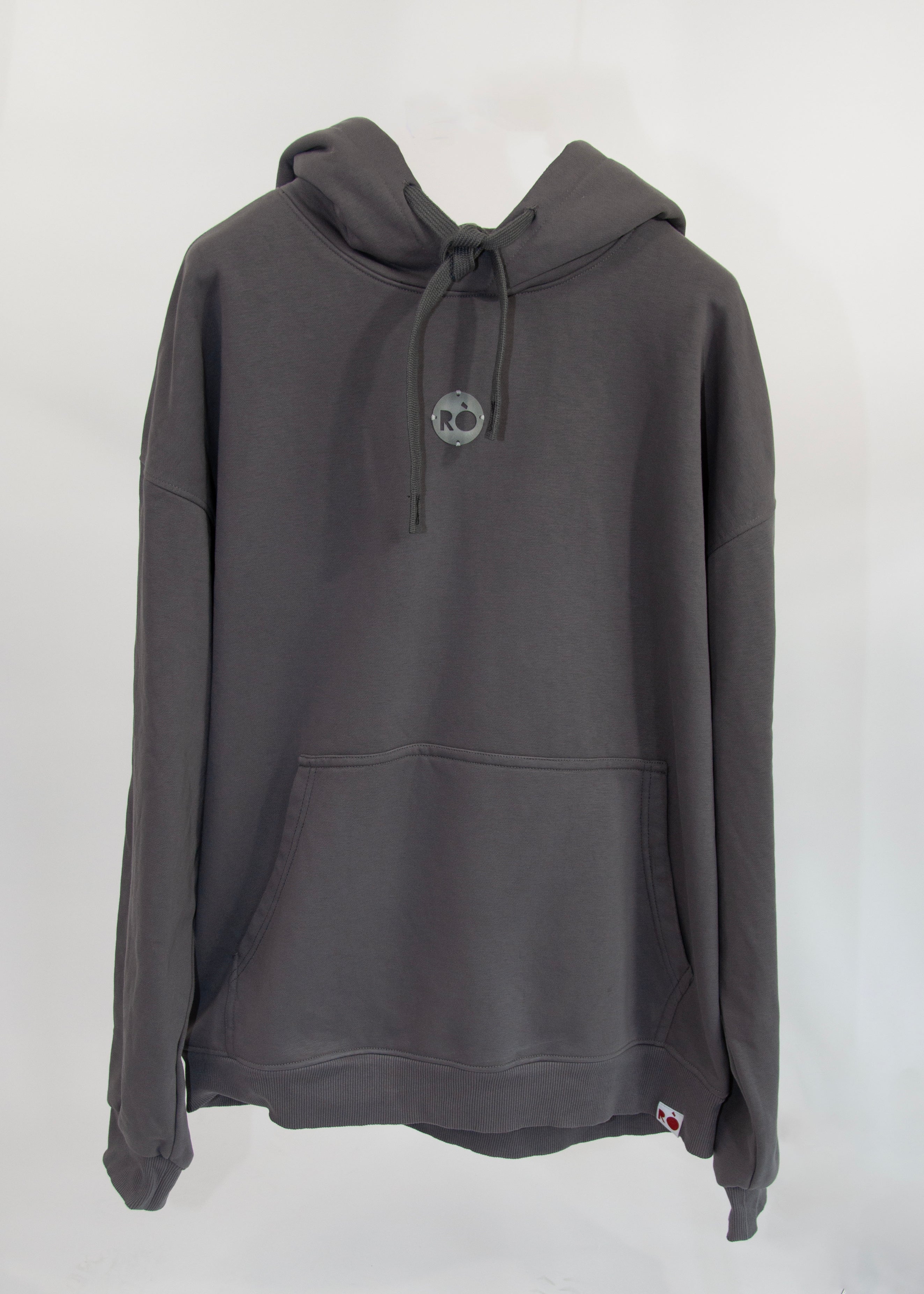 hoodie heavy weight with metal logo